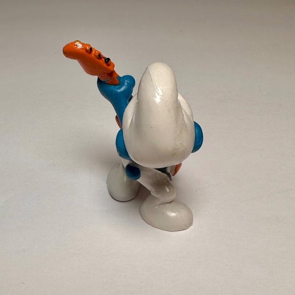 🎸 Vintage Smurf Guitar Player Figurine – Peyo – W. Germany - Picture 3 of 8